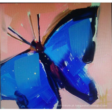Pintura a óleo da borboleta